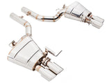 Premium performance exhaust system for BMW F10 5 Series 550i Sedan, featuring stainless steel construction and electronic valve control.