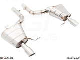 Premium stainless steel exhaust system for BMW F12/F13 640i Coupe/Convertible, enhancing performance and sound.