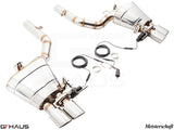 Premium exhaust system for BMW F12/F13 650i, featuring stainless steel construction and electronic valve control.