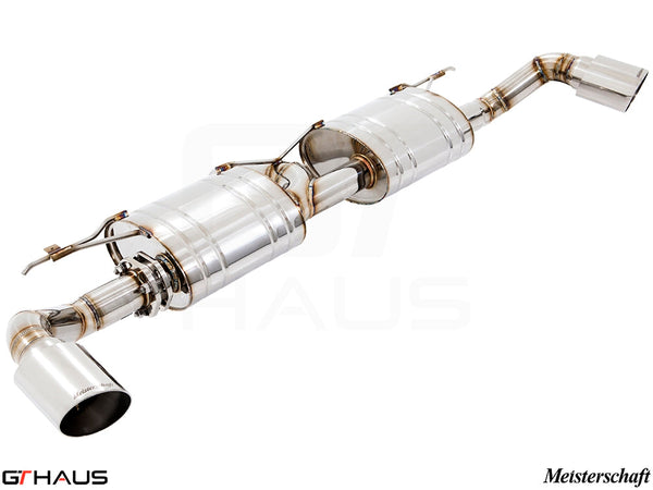 Premium performance exhaust system for BMW F16 X6 SAV 3.5i, featuring stainless steel construction and enhanced sound.