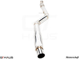Premium AR pipe for BMW F30/F31/F34/F36 340i/xi, featuring 90mm piping for enhanced performance without cutting.