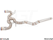 Premium Meisterschaft exhaust system for BMW F32/F33 4 Series 435/440i/xi, featuring stainless steel construction and performance design.