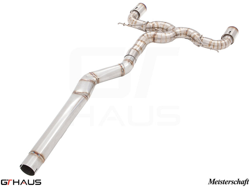 Premium exhaust system for BMW F32/F33 4 Series Coupes and Convertibles, enhancing performance and sound.