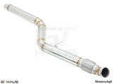 Premium AR Pipe for BMW F87 M2 models, featuring 90mm piping for enhanced performance and compatibility with OE system.