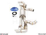 Premium exhaust system for BMW G05 X5 LCI SAV 40ix (B58C) 2024+, featuring stainless steel construction and electronic valve control.
