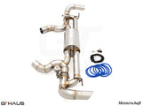 Premium exhaust system for BMW G06 X6 SAV 40ix (B58C) featuring stainless steel construction and electronic valve control.