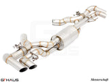 Premium performance exhaust system for BMW G07 X7 SAV M60ix V8, featuring stainless steel construction and precision engineering.