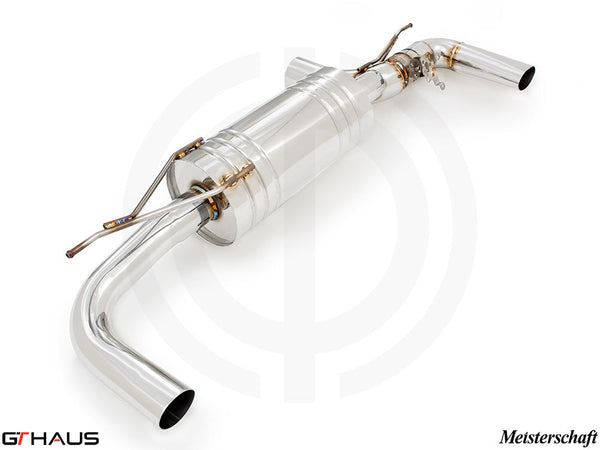 Premium stainless steel exhaust system for BMW G16 8 Series GranCoupe 840i/xi, enhancing performance and sound.