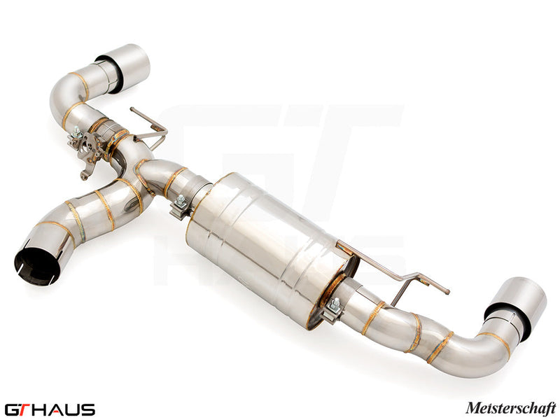 Premium exhaust system for BMW G20 3 Series 320i/330i/xi I-4 (B48) featuring stainless steel construction and performance design.