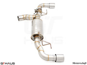 Premium exhaust system for BMW G20 3 Series 320i/330i/xi LCI I-4 (B48) featuring stainless steel construction.