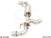 Premium exhaust system for BMW G26 4 Series Gran Coupe 420i/430i/xi, featuring stainless steel construction and advanced valve control.