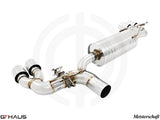 Premium exhaust system for BMW G30/G31 540i/xi I-6 (B58) 2016-2020, featuring stainless steel construction and performance design.