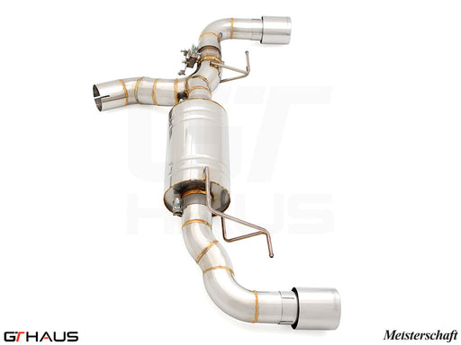 Premium exhaust system for BMW G42 2 Series 220i/230i/xi I-4, featuring stainless steel construction and enhanced performance.
