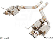 Premium Meisterschaft exhaust system for Bentley Continental GT V8/V8s/W12, featuring stainless steel construction and enhanced performance.