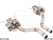 Premium exhaust system for Bentley Continental GT V8/W12 (2012+) featuring stainless steel construction and electronic valve control.