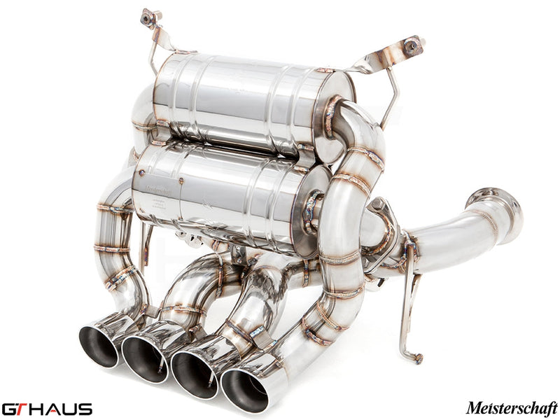 Premium exhaust system for Lamborghini Aventador LP700/720/750-4 Coupe, featuring stainless steel construction and performance design.