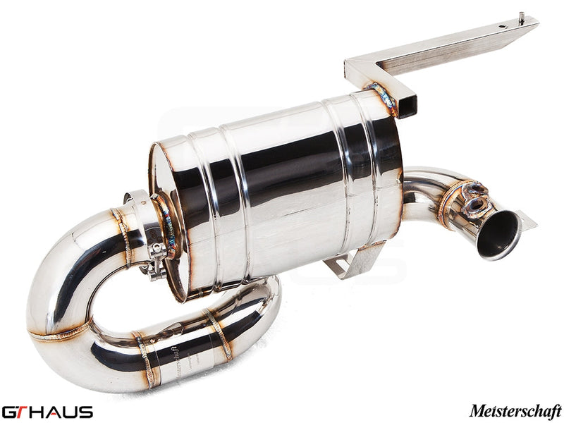 Premium exhaust system for Lamborghini Gallardo V10 Coupe and Spyder, featuring stainless steel construction and precision engineering.