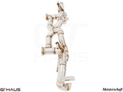 Premium exhaust system for Lamborghini Gallardo V10 LP550/560/570, enhancing performance and sound.