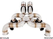 Premium exhaust system for Lamborghini Murcielago V12, featuring stainless steel construction and advanced design.