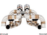 Premium exhaust system for Lamborghini Murcielago LP640 V12, featuring stainless steel construction and advanced design.