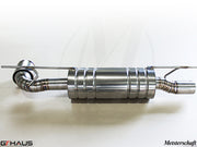Premium stainless steel exhaust system for Lotus Elise/Exige SC, enhancing performance and sound from 2000-2021.