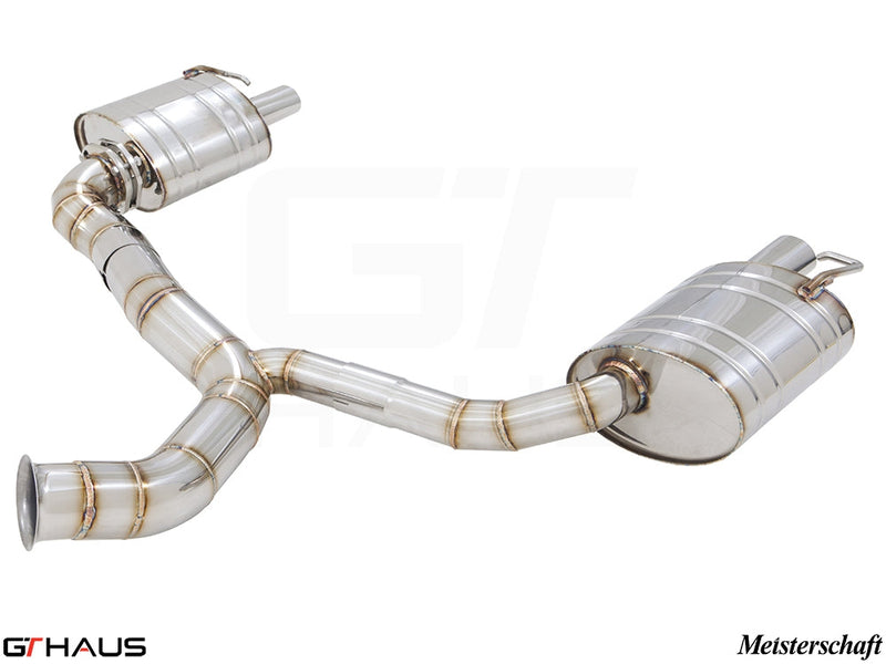 Premium stainless steel exhaust system for Mercedes-Benz A205 C-convertible C400/450/43 AMG, enhancing performance and sound.
