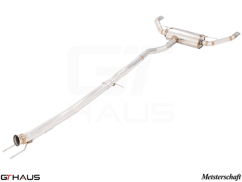 Premium exhaust system for Mercedes-Benz C117 CLA 45 AMG (2014-2019), featuring stainless steel construction and enhanced performance.