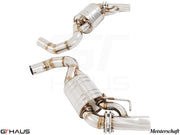 Premium exhaust system for Mercedes-Benz C217 S-Class Coupe S63, featuring stainless steel construction and performance design.