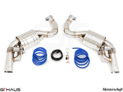 Premium exhaust system for Mercedes-Benz C217 S-Class Coupe S63, featuring stainless steel construction and electronic valve control.