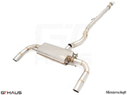 Premium exhaust system for Mercedes-Benz H247 GLA 45 AMG GEN 2, featuring stainless steel construction and enhanced performance.
