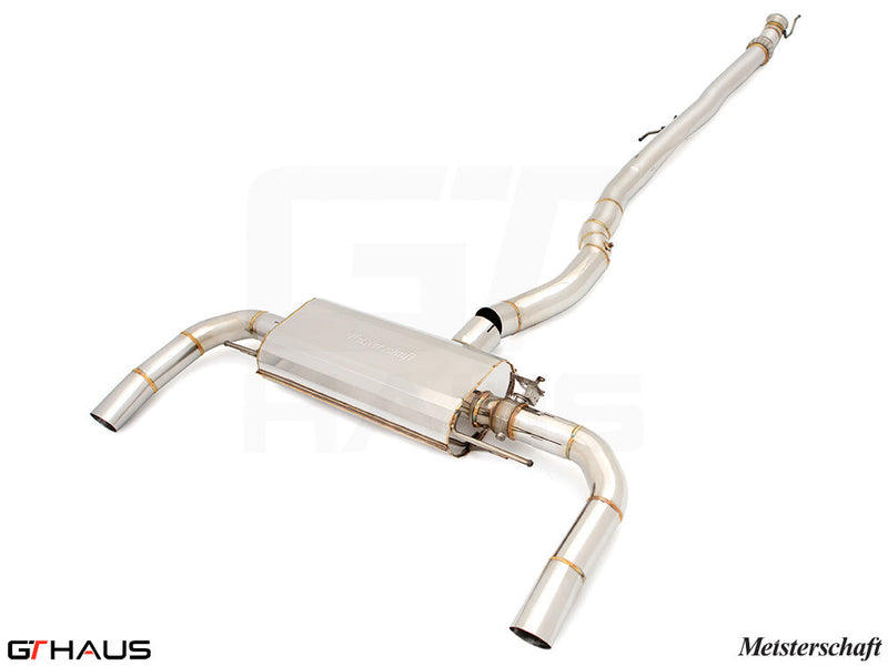 Premium exhaust system for Mercedes-Benz H247 GLA 45 AMG GEN 2, featuring stainless steel construction and enhanced performance.