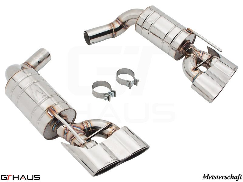 Premium exhaust system for Mercedes-Benz R230 SL-Class SL600 V12 Bi-turbo, enhancing performance and sound.