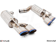Premium Meisterschaft exhaust system for Mercedes-Benz R230 SL63 AMG V8, enhancing performance and sound.