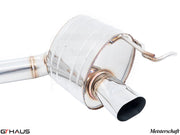 Premium stainless steel exhaust system for Mercedes-Benz R231 SL63 AMG V8, enhancing performance and sound.