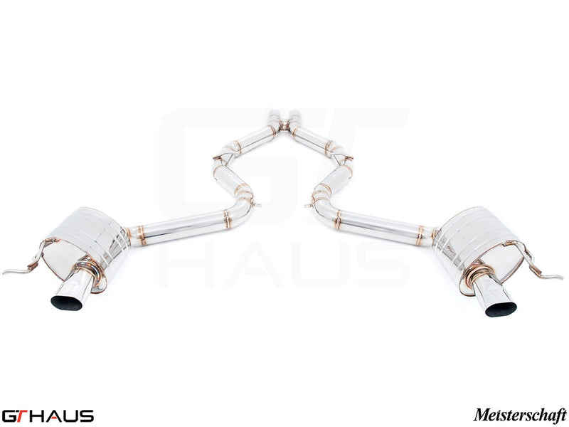 Premium exhaust system for Mercedes-Benz R231 SL63 AMG V8, enhancing performance and sound with precision engineering.