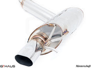 Premium exhaust system for Mercedes-Benz R231 SL63 AMG V8, featuring polished stainless steel and advanced design for enhanced performance.