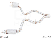 Premium exhaust system for Mercedes-Benz R231 SL63 AMG V8, enhancing performance and sound for 2013 models and newer.