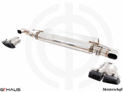 Premium exhaust system for Mercedes-Benz W166 GLE63s AMG, featuring stainless steel construction and electronic valve control.