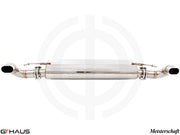 Premium Meisterschaft exhaust system for Mercedes-Benz W166 ML-Class ML500/550 V8 Bi-turbo, designed for enhanced performance.