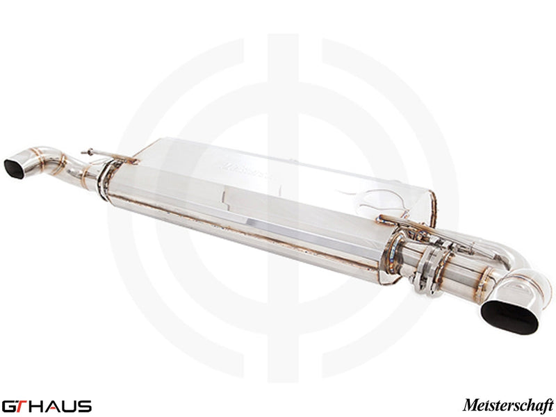 Premium exhaust system for Mercedes-Benz W166 ML63 AMG, enhancing performance with a sleek stainless steel design.