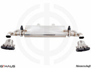 Premium exhaust system for Mercedes-Benz W167 GLE-Class Coupe GLE 53 AMG, featuring stainless steel construction and electronic valve control.