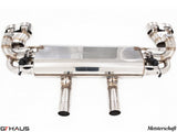 Premium performance exhaust system for Mercedes-Benz W167 GLE-Class Coupe AMG, featuring stainless steel construction and dual tips.