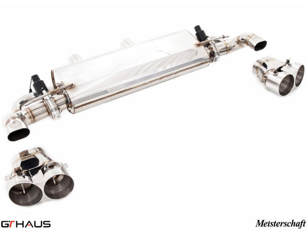 Premium exhaust system for Mercedes-Benz W167 GLE 580 V8, featuring stainless steel construction and electronic valve control.