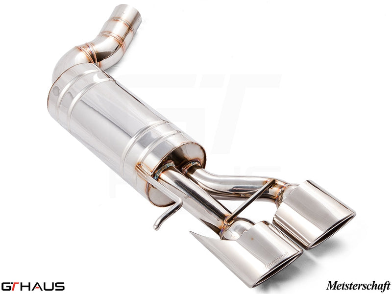 Premium exhaust system for Mercedes-Benz W211 E-Class E320/E350 V6 models, enhancing performance and sound.