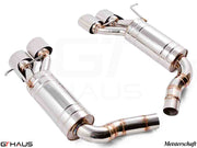 Premium exhaust system for Mercedes-Benz W211 E-Class E320/E350 V6 models, enhancing performance and sound.
