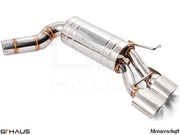 Premium stainless steel exhaust system for Mercedes-Benz W211 E-Class E320/E350 V6 models, enhancing performance and sound.