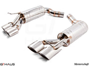 Premium exhaust system for Mercedes-Benz W211 E-Class E320/E350 V6 models, enhancing performance and sound.
