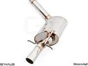 Premium stainless steel exhaust system for Mercedes-Benz W212 E-Class E550 V8 models, enhancing performance and sound.