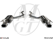 Premium exhaust system for Mercedes-Benz W216 CL-Class Coupe CL550 V8, featuring stainless steel construction and enhanced performance.