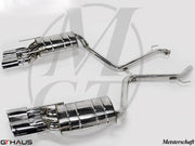 Premium exhaust system for Mercedes-Benz W216 CL-Class Coupe CL550 V8, featuring stainless steel construction and enhanced performance.